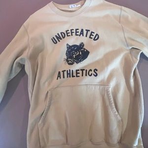 Undefeated athletics sweater